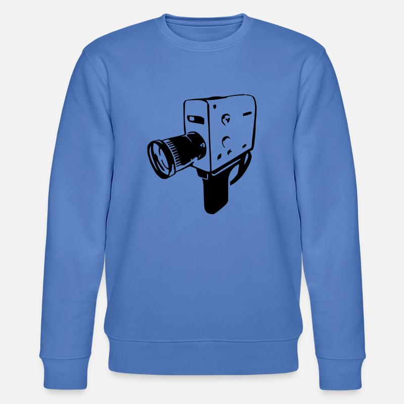 Kamera 5 - Stanley/Stella Unisex Bio-Sweatshirt CHANGER  - Blau