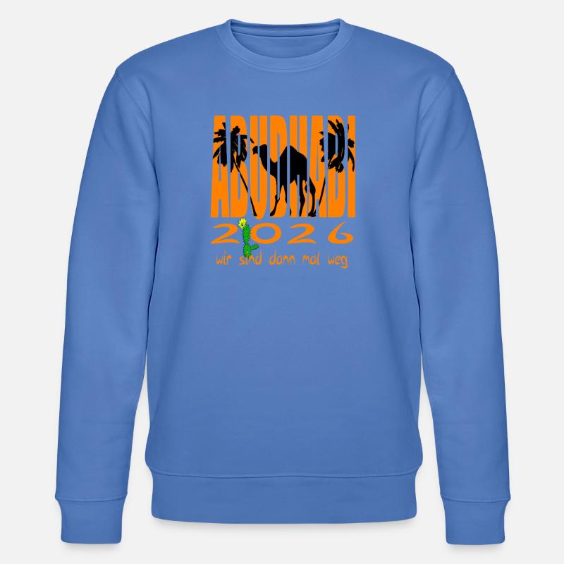 AbudhABI 2026 - Stanley/Stella Unisex Bio-Sweatshirt CHANGER  - Blau
