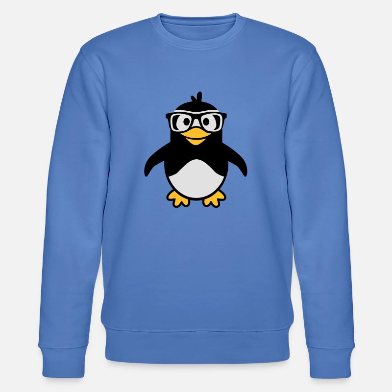 Pinguin - Stanley/Stella Unisex Bio-Sweatshirt CHANGER  - Blau