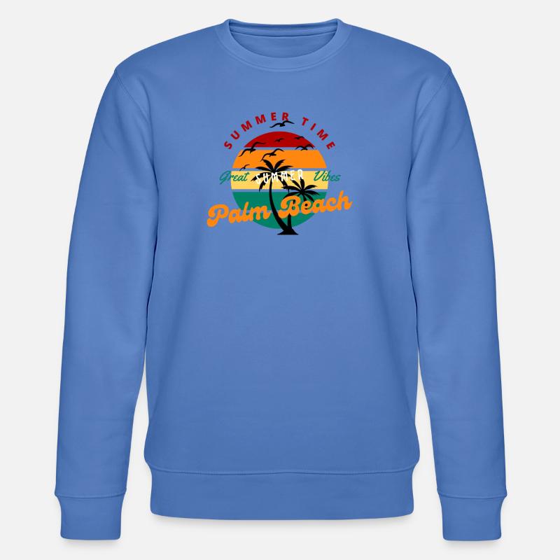 Great Summer - Stanley/Stella Unisex Bio-Sweatshirt CHANGER  - Blau