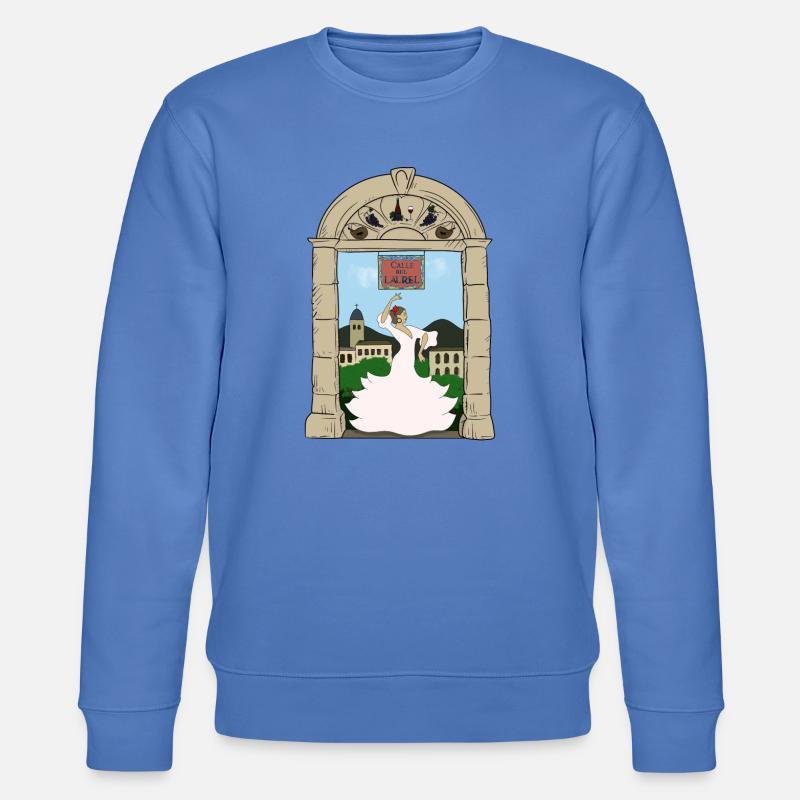 Calle del Laurel - Stanley/Stella Unisex Bio-Sweatshirt CHANGER  - Blau