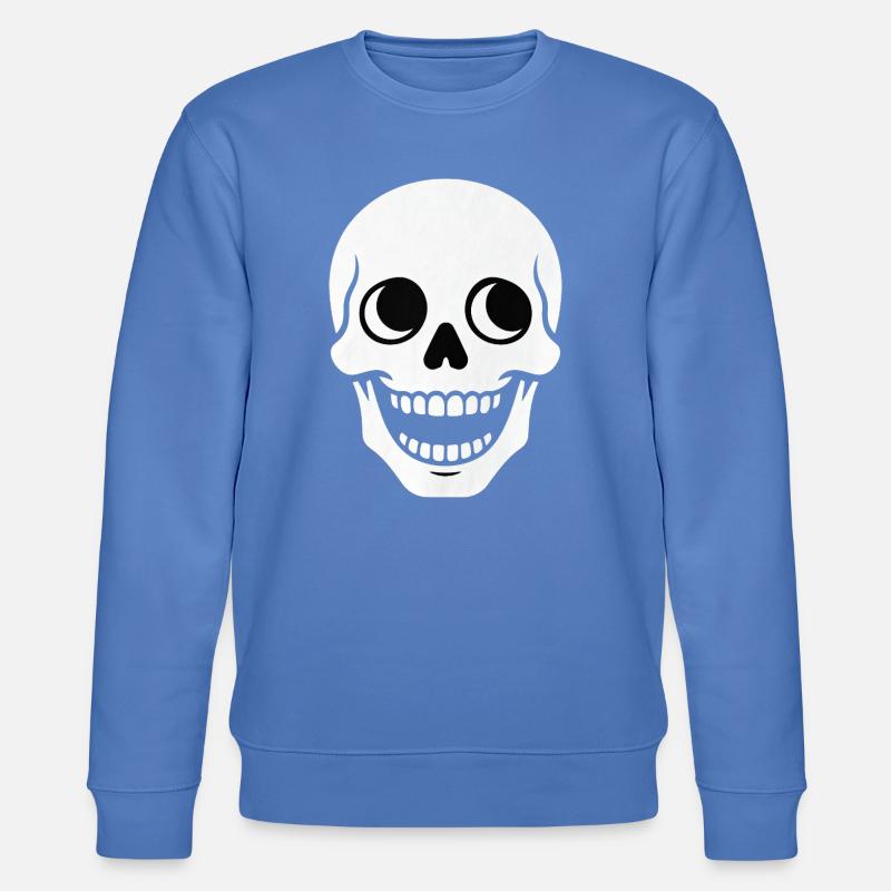 Totenkopf - Stanley/Stella Unisex Bio-Sweatshirt CHANGER - Blau
