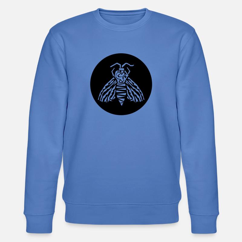 papillon de nuit - Sweat bio CHANGER Stanley/Stella Unisexe - bleu