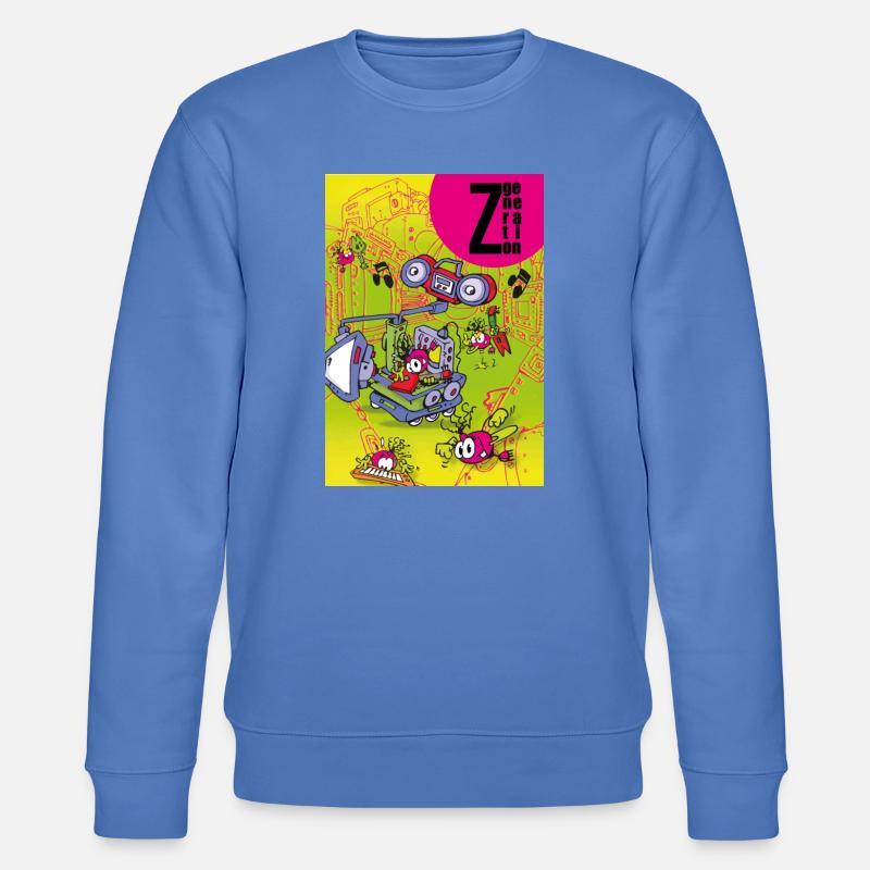 Zgeneration 1 - Stanley/Stella Unisex Bio-Sweatshirt CHANGER  - Blau
