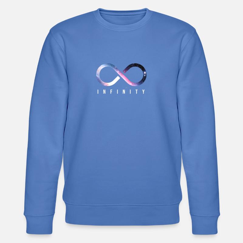 Infinity - Infinity - Stanley/Stella CHANGER Unisex Organic Sweatshirt - bright blue