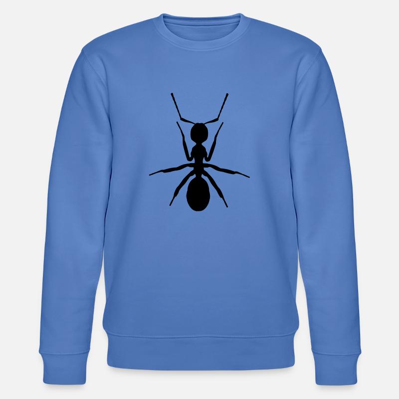 Ameise - Stanley/Stella Unisex Bio-Sweatshirt CHANGER  - Blau