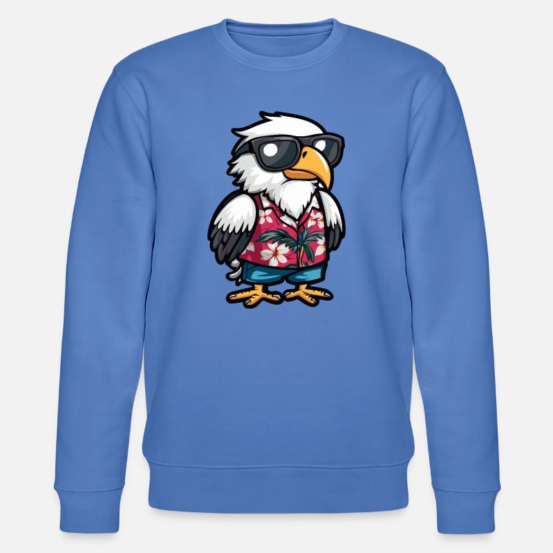 Vacances Eagle Comic - Sweat bio CHANGER Stanley/Stella Unisexe - bleu