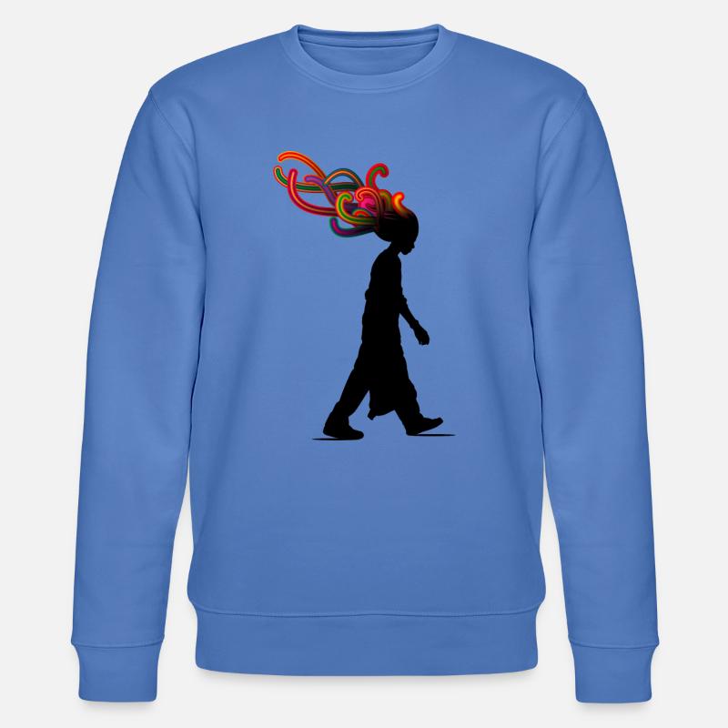 Träumer - Stanley/Stella Unisex Bio-Sweatshirt CHANGER  - Blau