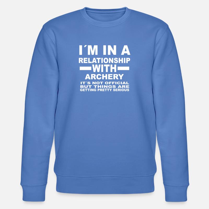 relationship with ARCHERY - Stanley/Stella Unisex Bio-Sweatshirt CHANGER  - Blau
