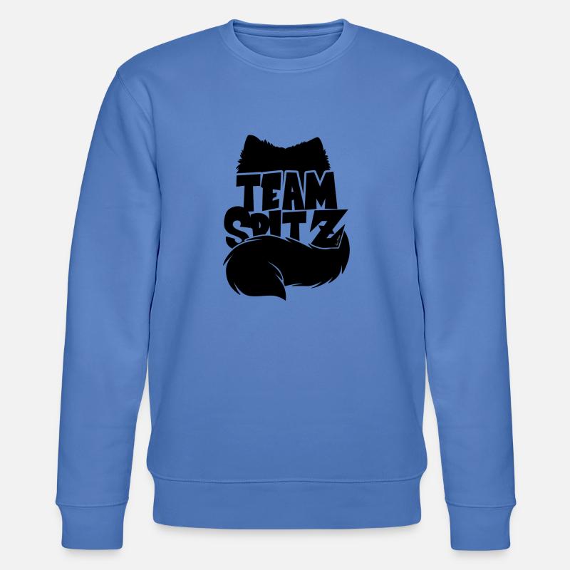 Silhouette Team Spitz - Stanley/Stella Unisex Bio-Sweatshirt CHANGER  - Blau