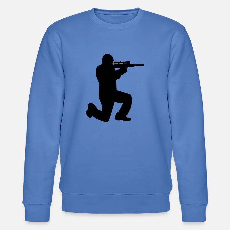 Airsoft - Stanley/Stella Unisex Bio-Sweatshirt CHANGER  - Blau