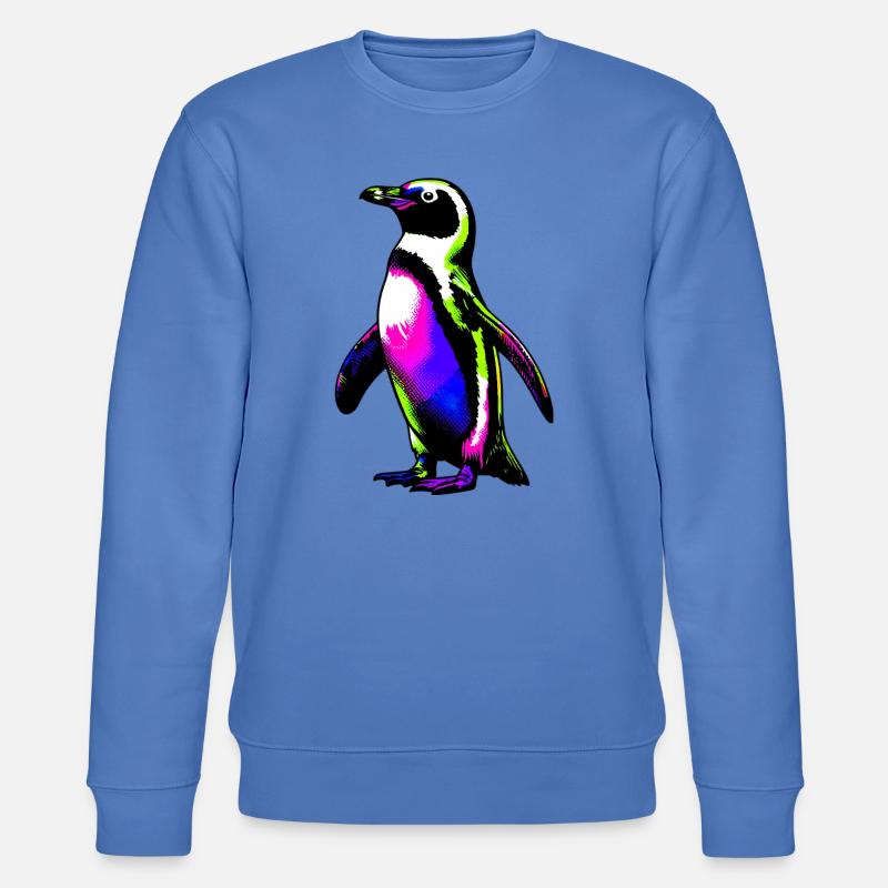 Pinguin - Stanley/Stella Unisex Bio-Sweatshirt CHANGER - Blau