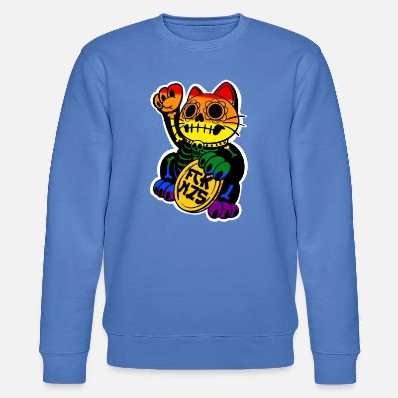 Neko Cavalera Pride Edition  - Stanley/Stella Unisex Bio-Sweatshirt CHANGER  - Blau