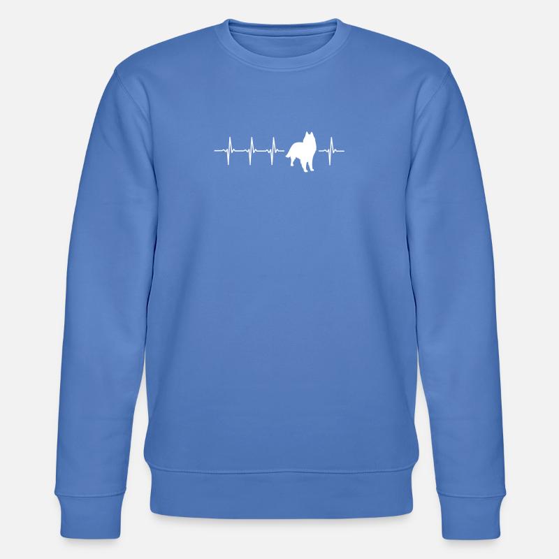 Lustige Groenendael Geschenk-Idee - Stanley/Stella Unisex Bio-Sweatshirt CHANGER  - Blau