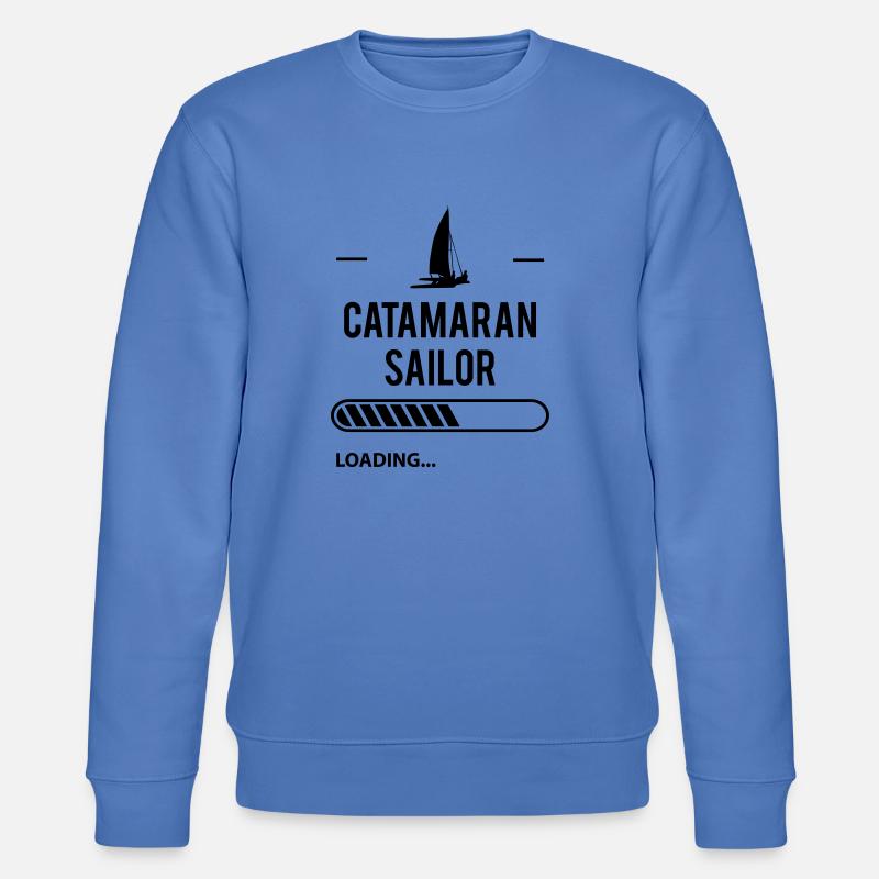 Catamaran Sailor Loading - Sweat bio CHANGER Stanley/Stella Unisexe - bleu