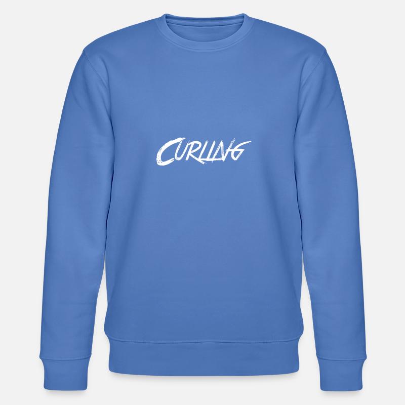 Curling - Stanley/Stella Unisex Bio-Sweatshirt CHANGER  - Blau