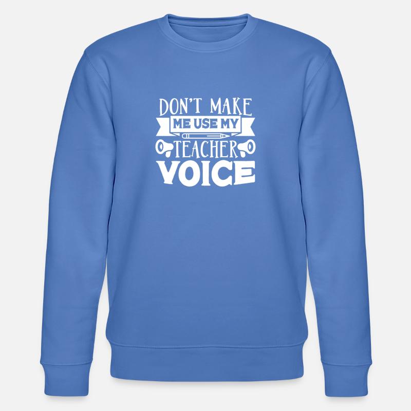 Lehrer - Stanley/Stella Unisex Bio-Sweatshirt CHANGER  - Blau