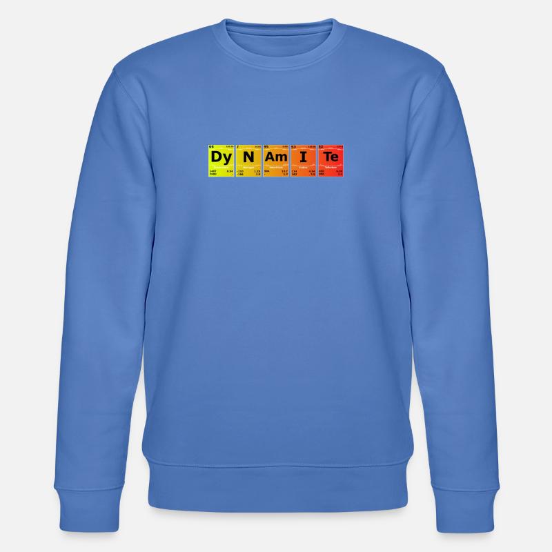 Dynamit Chemie Wissenschaft Periodensystem - Stanley/Stella Unisex Bio-Sweatshirt CHANGER  - Blau