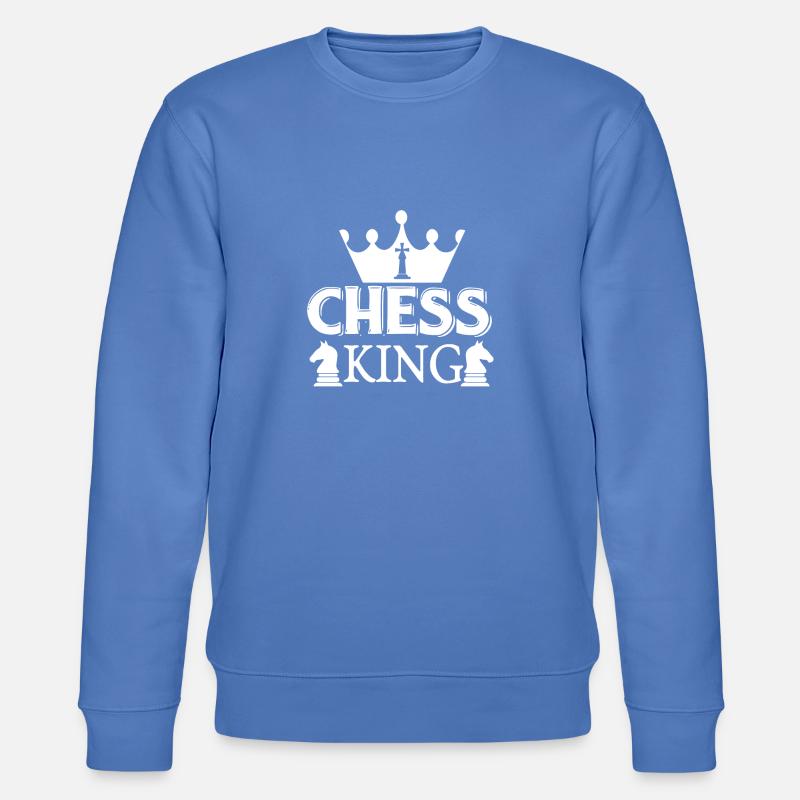 Schach - Stanley/Stella Unisex Bio-Sweatshirt CHANGER - Blau