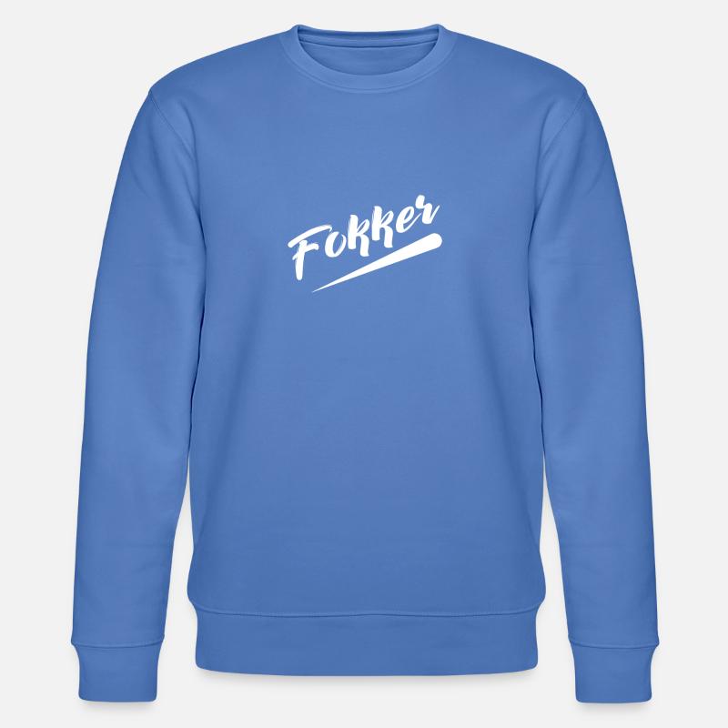 Fokker - Stanley/Stella Unisex Bio-Sweatshirt CHANGER - Blau