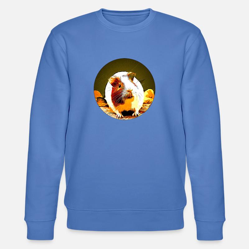 Meerschweinchen va std - Stanley/Stella Unisex Bio-Sweatshirt CHANGER  - Blau