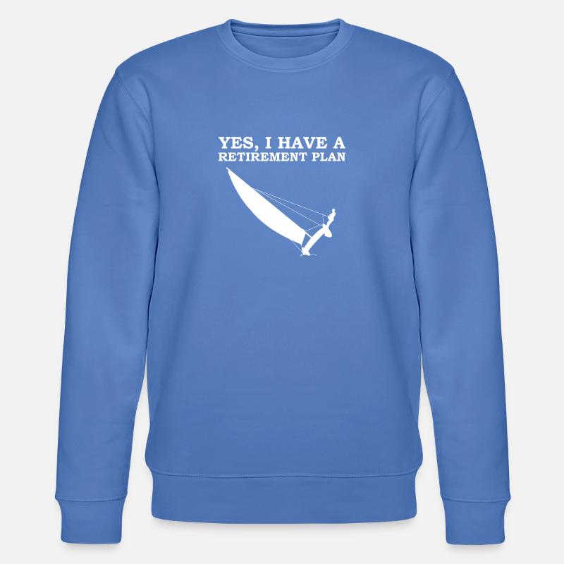 Plan de retraite: Catamaran Sailing - Sweat bio CHANGER Stanley/Stella Unisexe - bleu