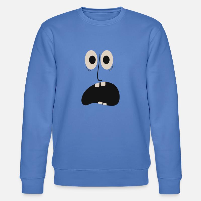 ach du Scheiße - Stanley/Stella Unisex Bio-Sweatshirt CHANGER  - Blau