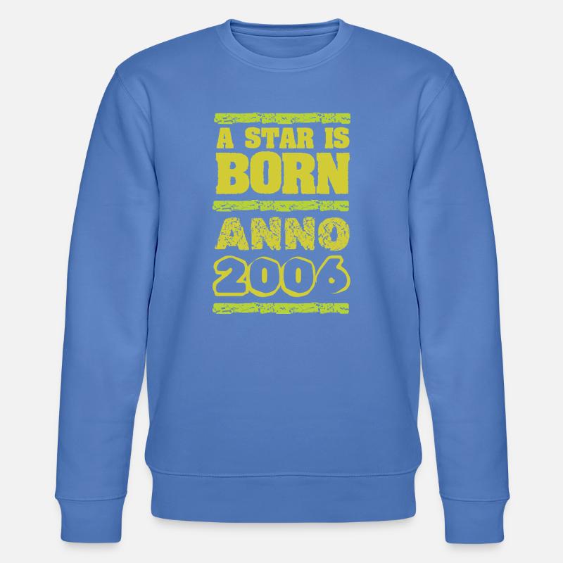 Spruch 2006 - Stanley/Stella Unisex Bio-Sweatshirt CHANGER  - Blau