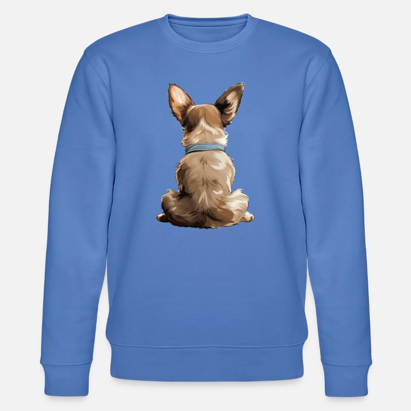 Chihuahua - Stanley/Stella Unisex Bio-Sweatshirt CHANGER - Blau