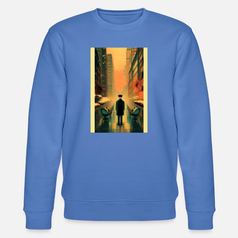 Straßen 3 - Stanley/Stella Unisex Bio-Sweatshirt CHANGER  - Blau