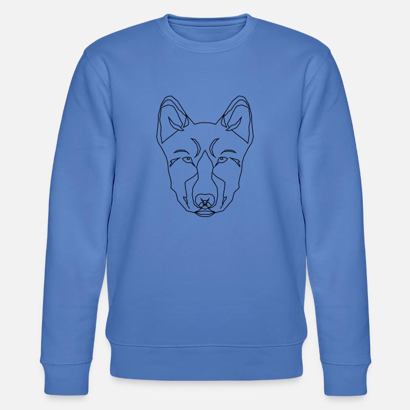 Stylized Dog - Sweat bio CHANGER Stanley/Stella Unisexe - bleu