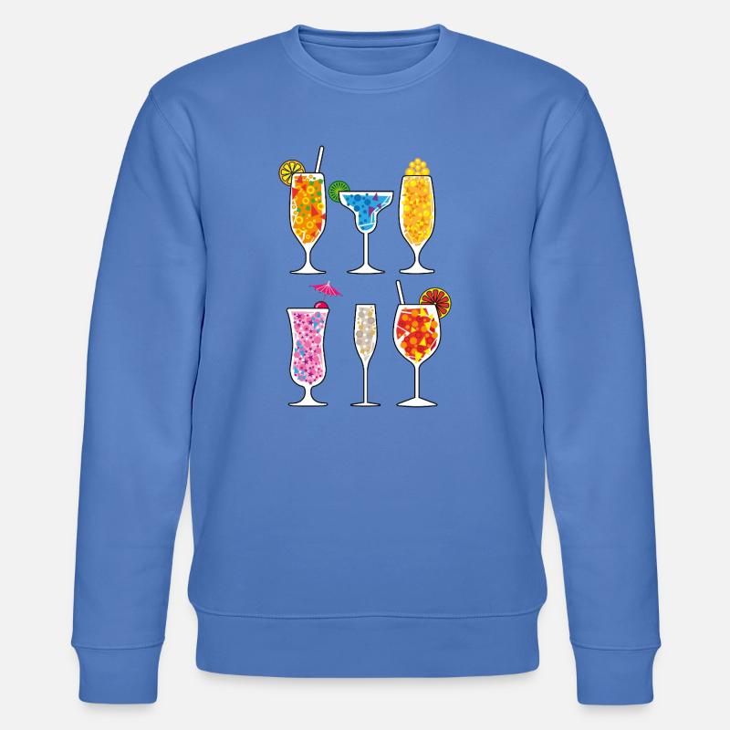 Sommer-Drinks - Stanley/Stella Unisex Bio-Sweatshirt CHANGER - Blau