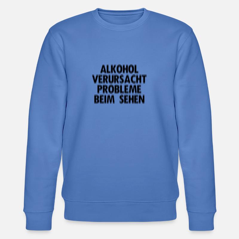 Alkohol - Stanley/Stella Unisex Bio-Sweatshirt CHANGER  - Blau