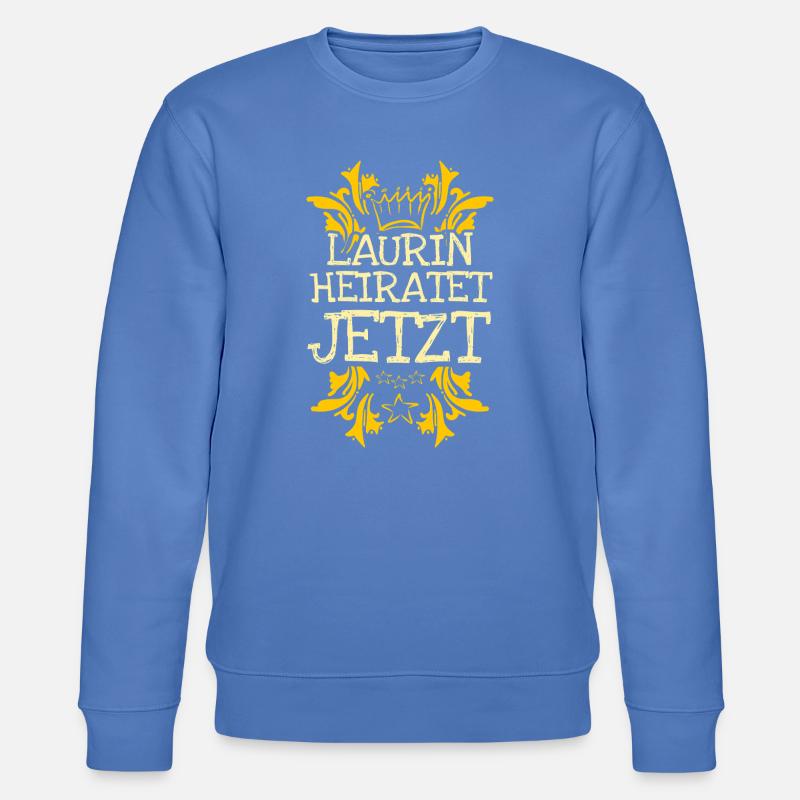 Laurin - Stanley/Stella Unisex Bio-Sweatshirt CHANGER  - Blau