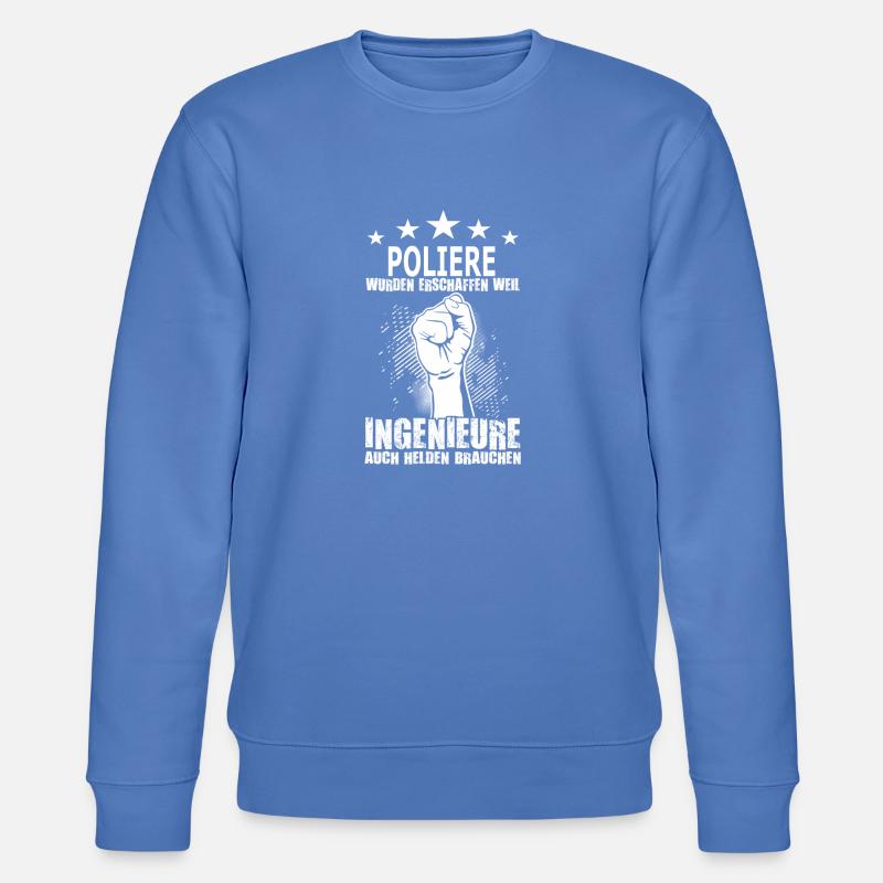 poliere - Stanley/Stella Unisex Bio-Sweatshirt CHANGER - Blau