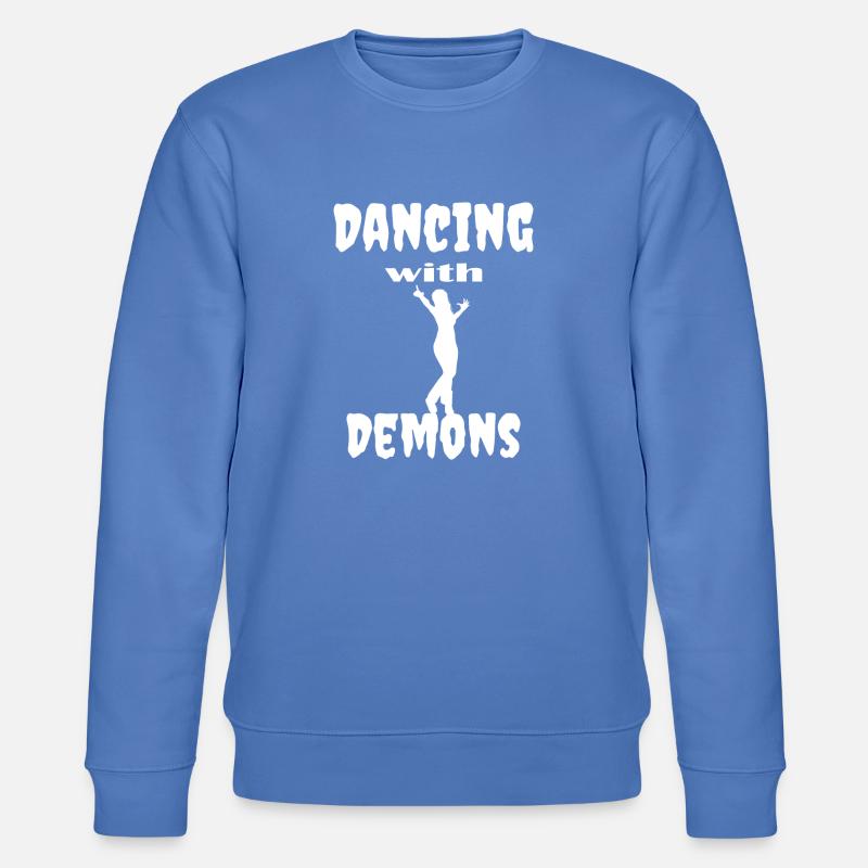 Dancing Dance Music - Stanley/Stella Unisex Bio-Sweatshirt CHANGER  - Blau