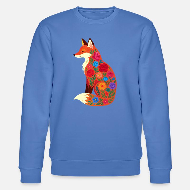 Fuchs - Stanley/Stella Unisex Bio-Sweatshirt CHANGER  - Blau