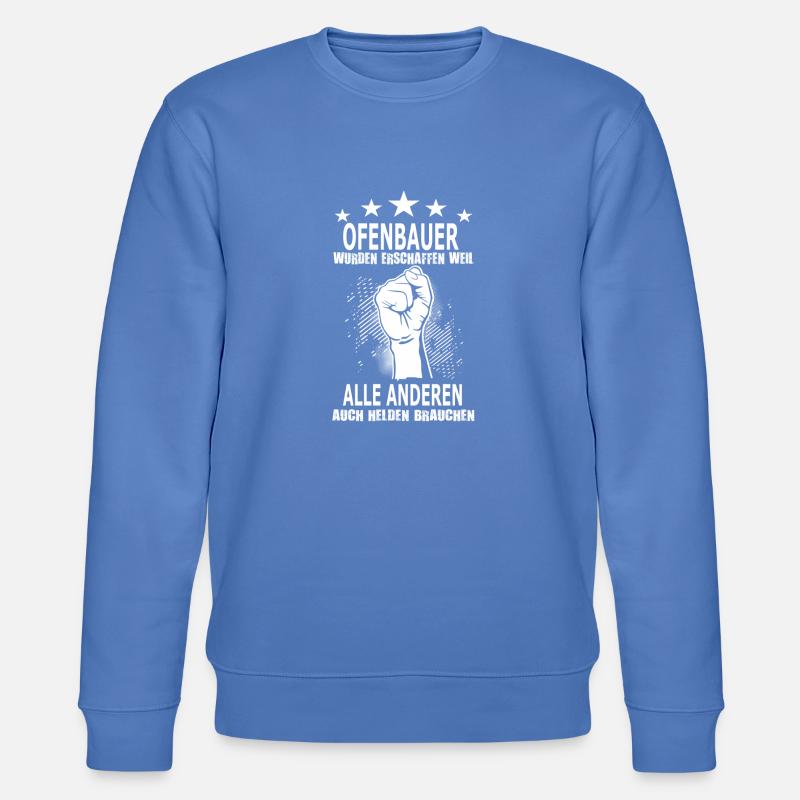 OFENBAUER - Stanley/Stella Unisex Bio-Sweatshirt CHANGER - Blau