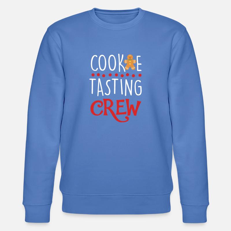 Cookie Tasting Crew - Stanley/Stella Unisex Bio-Sweatshirt CHANGER  - Blau