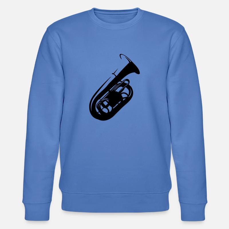 tuba - Stanley/Stella Unisex Bio-Sweatshirt CHANGER  - Blau