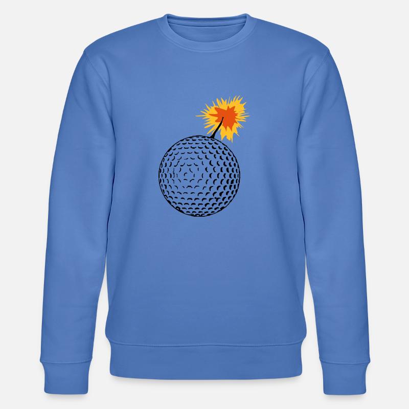 golfbombe - Stanley/Stella Unisex Bio-Sweatshirt CHANGER  - Blau