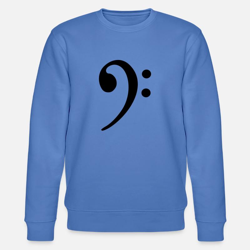 Note - Bass - Stanley/Stella Unisex Bio-Sweatshirt CHANGER  - Blau