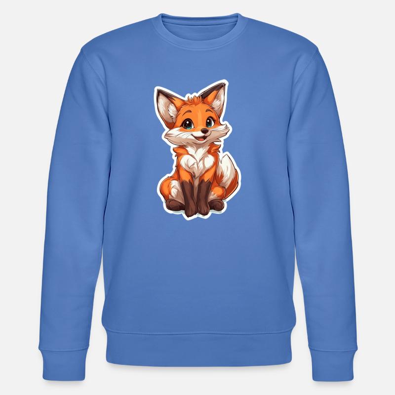 Fuchs - Stanley/Stella Unisex Bio-Sweatshirt CHANGER  - Blau