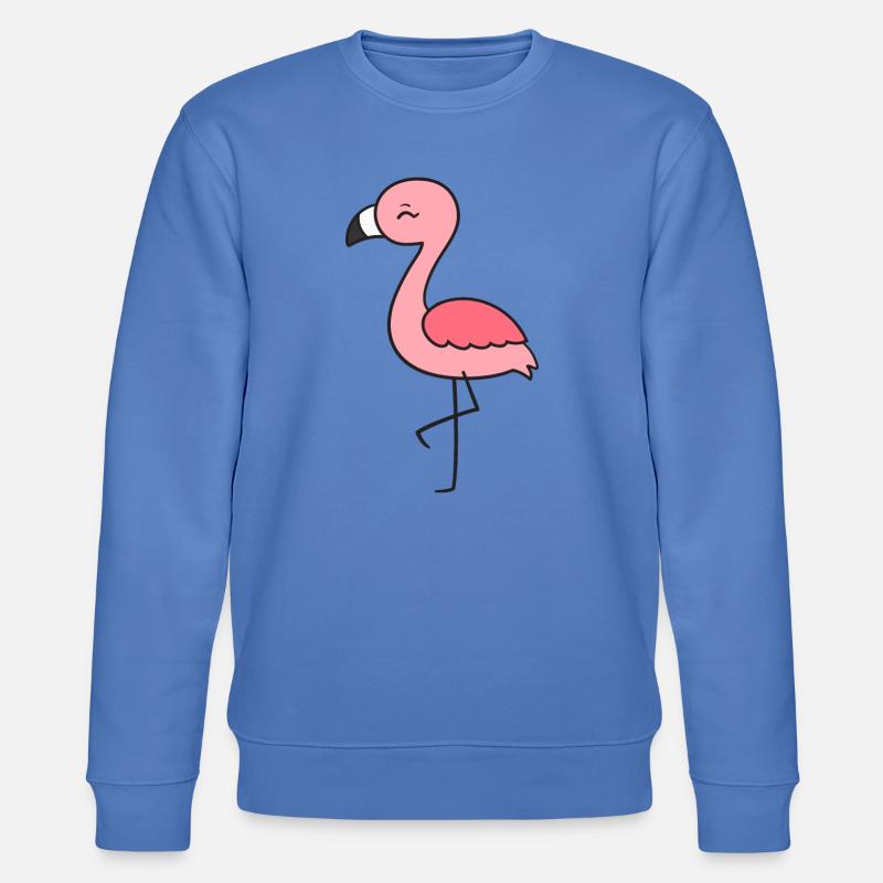 Flamingo - Stanley/Stella Unisex Bio-Sweatshirt CHANGER  - Blau