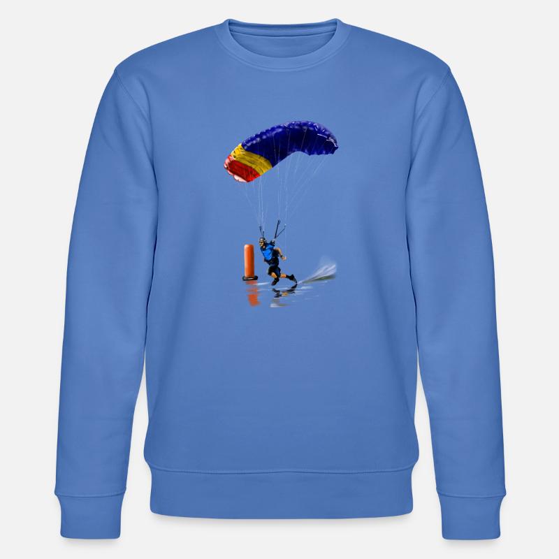 Swooping - Stanley/Stella Unisex Bio-Sweatshirt CHANGER  - Blau
