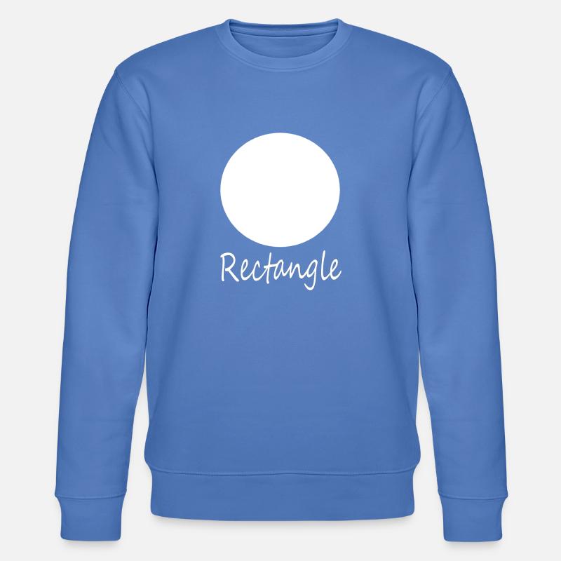 Wrong Rectangle Shape - Stanley/Stella CHANGER Unisex Organic Sweatshirt - bright blue