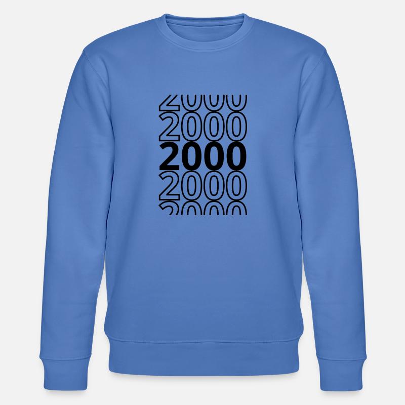 2000 2000 2000 - Stanley/Stella Unisex Bio-Sweatshirt CHANGER  - Blau