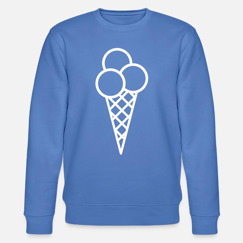 Eiscreme - Stanley/Stella Unisex Bio-Sweatshirt CHANGER  - Blau