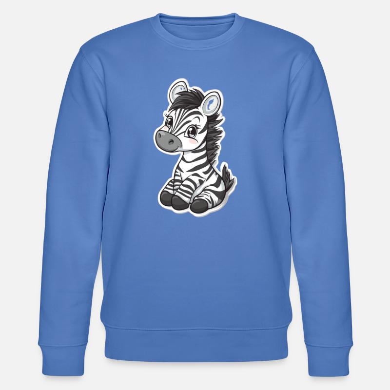 Zebra - Stanley/Stella Unisex Bio-Sweatshirt CHANGER - Blau