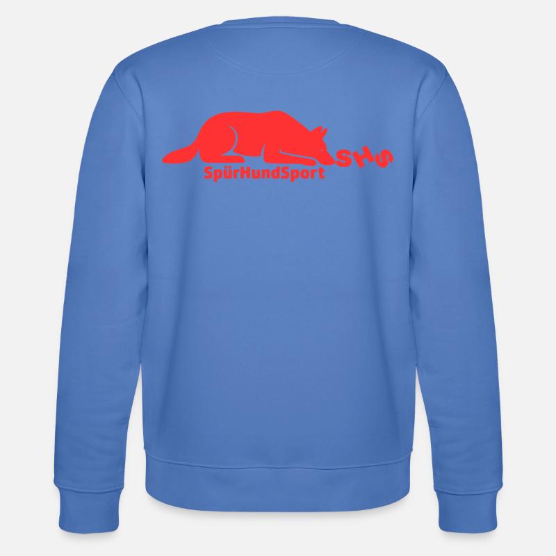 SHS Logo rot - Stanley/Stella Unisex Bio-Sweatshirt CHANGER - Blau